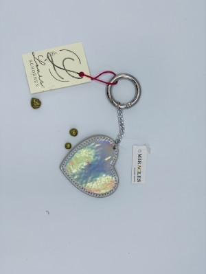 MIRACLES KEY RING ZILVER